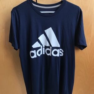 Navy Adidas T-Shirt, Mens or Women’s
